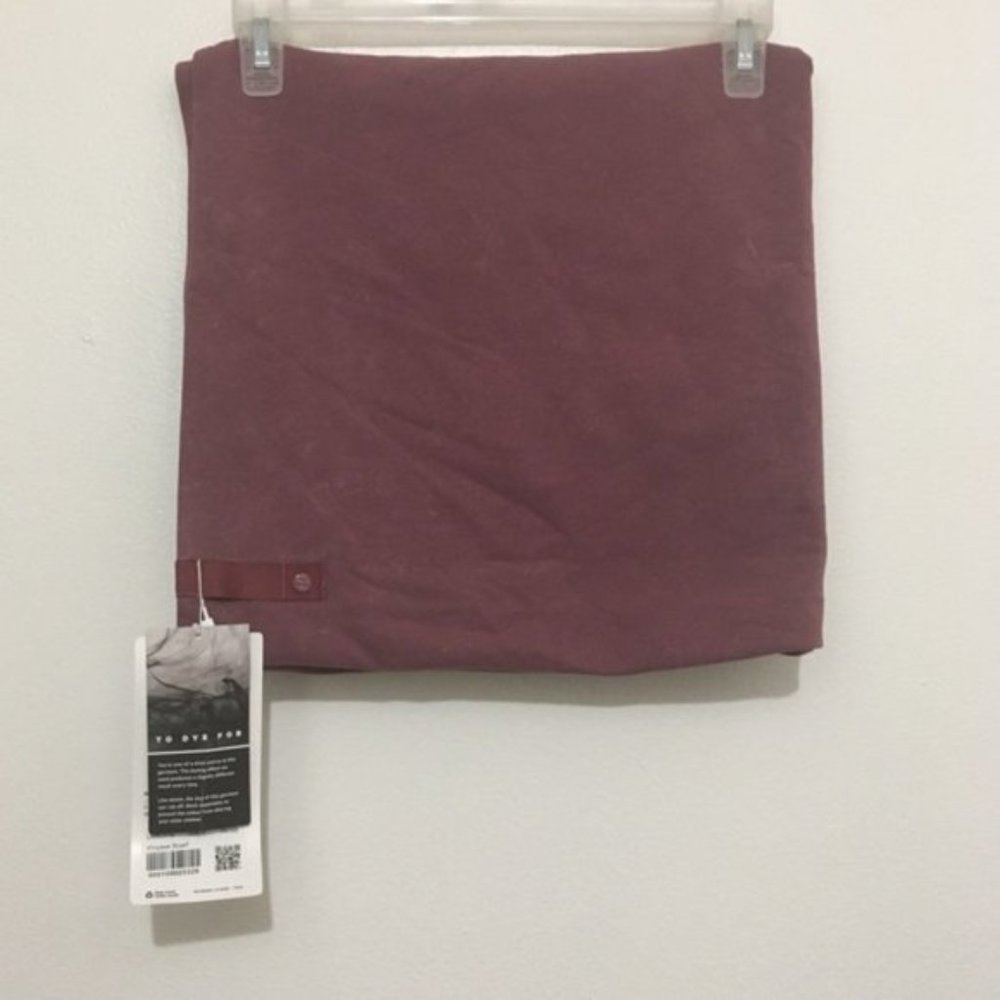 PURPLE PINK HEATHERED LULULEMON VIBYASA SCARF